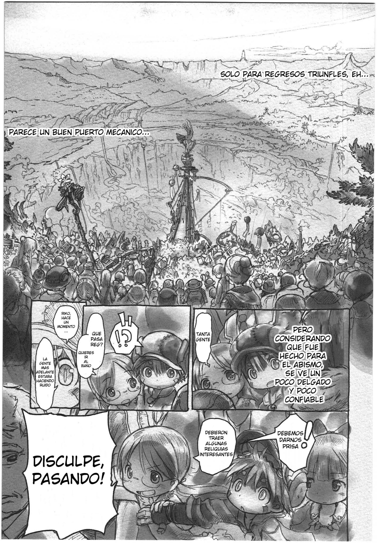 Read Made in Abyss ES Manga Online