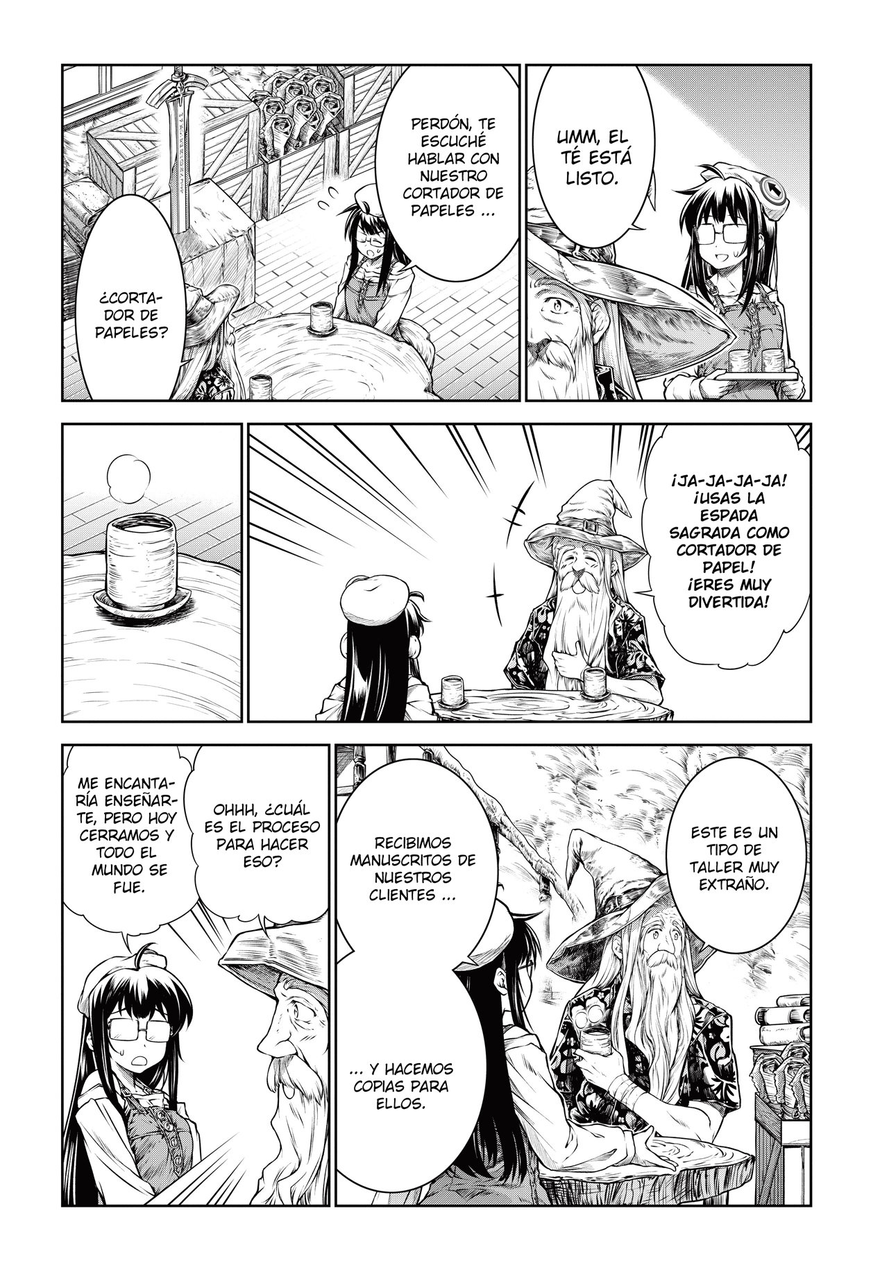 Read Mahoutsukai no Insatsujo ES Manga Online