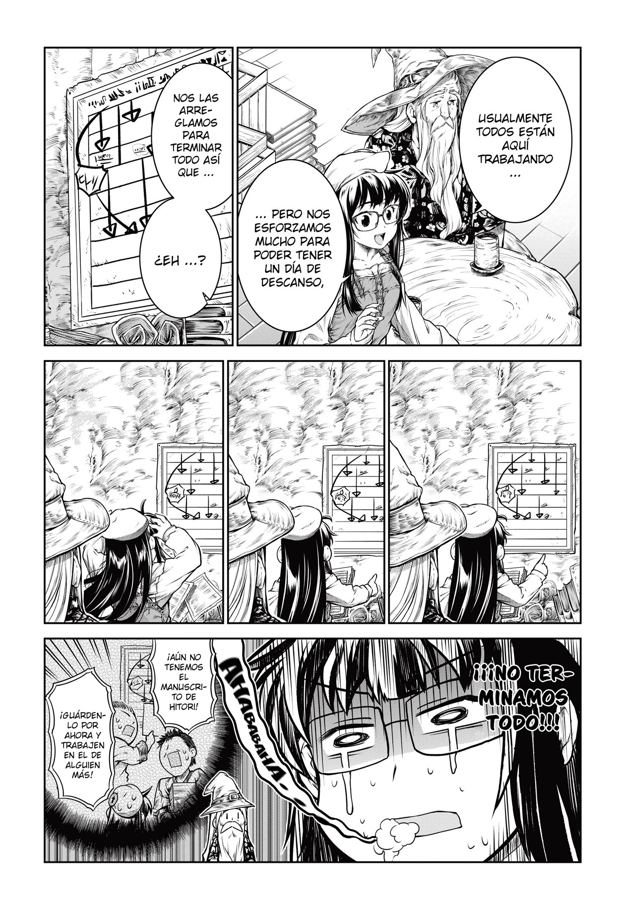 Read Mahoutsukai no Insatsujo ES Manga Online
