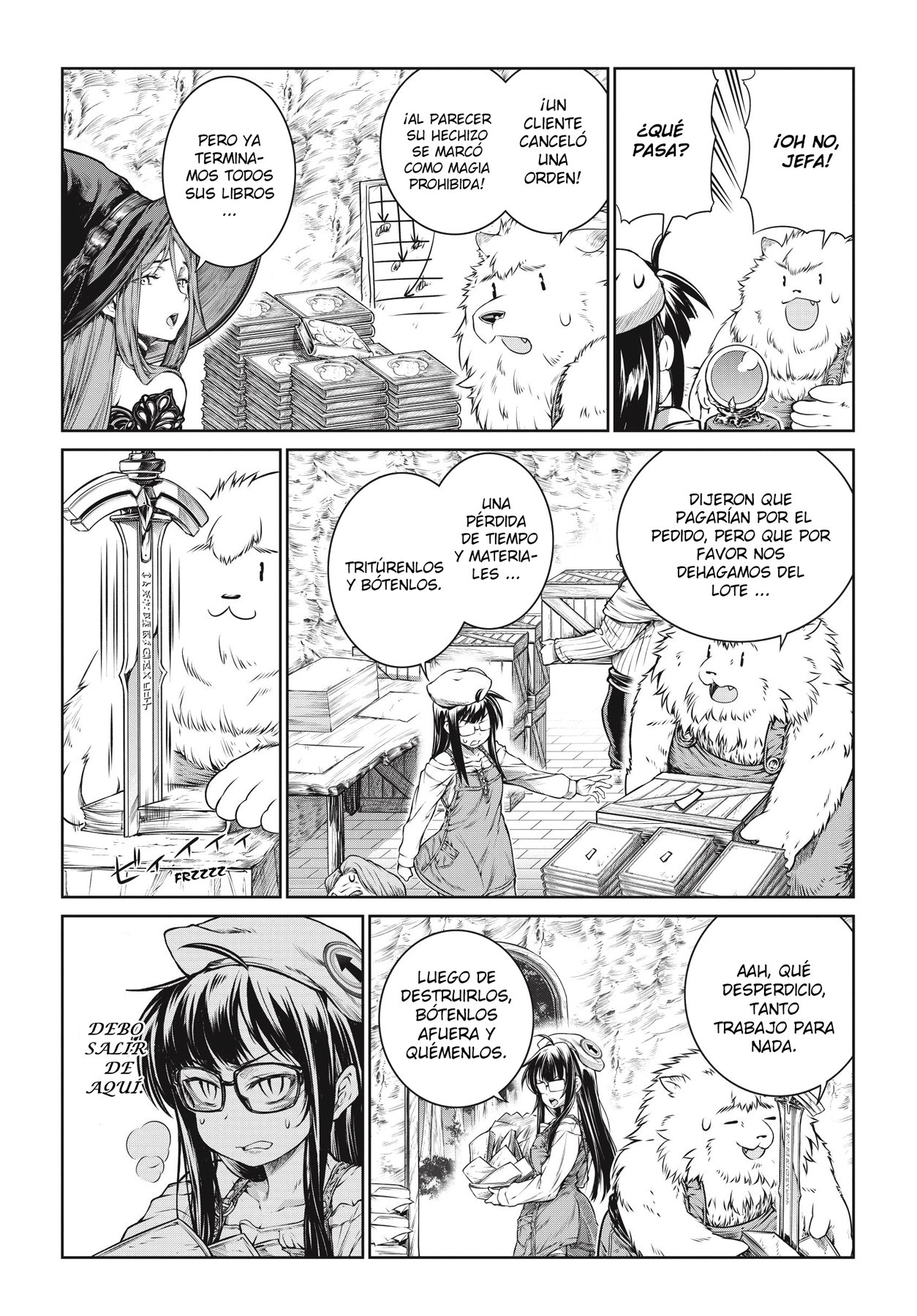 Read Mahoutsukai no Insatsujo ES Manga Online