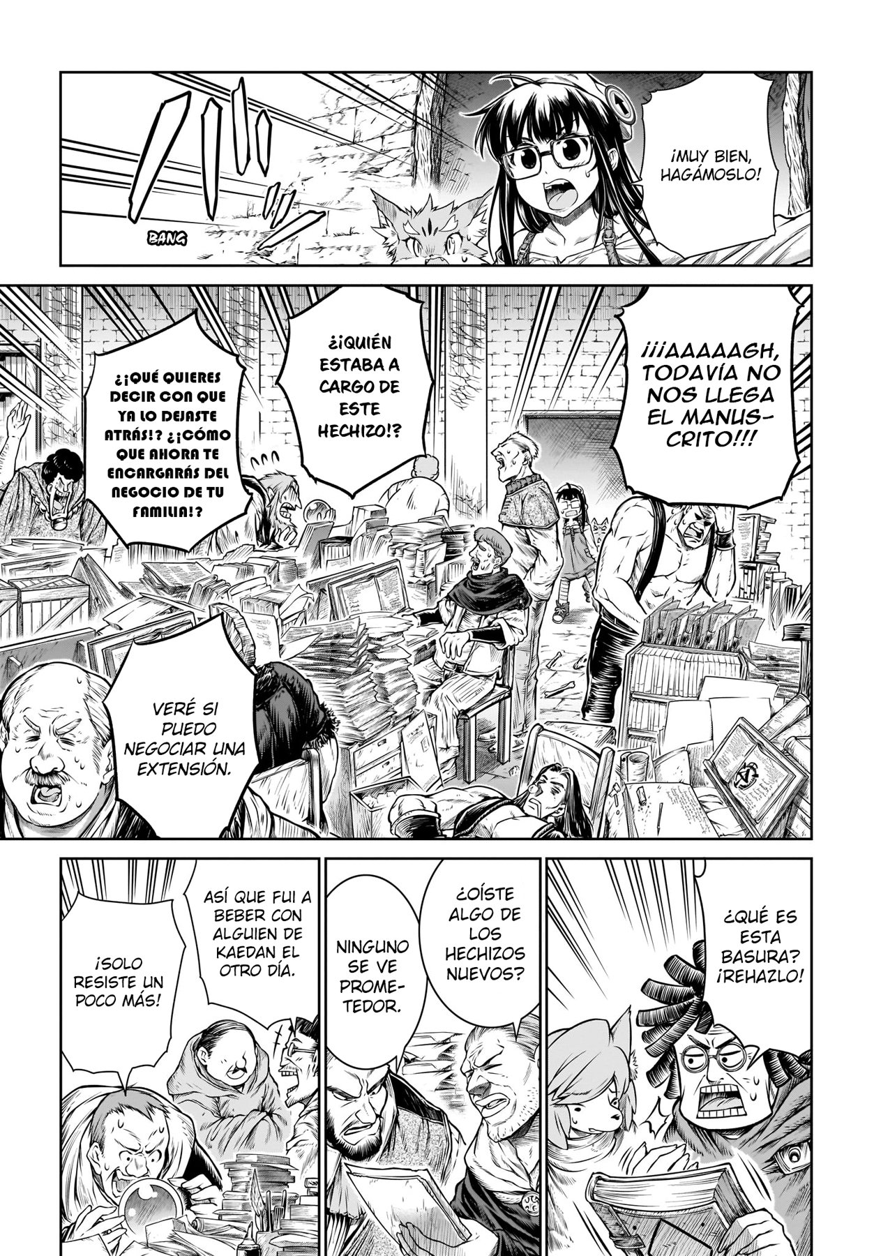 Read Mahoutsukai no Insatsujo ES Manga Online
