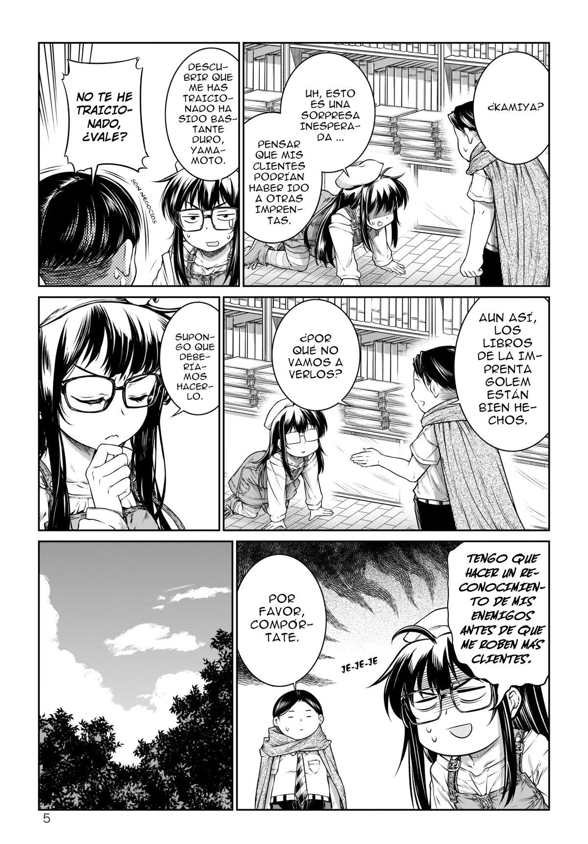 Read Mahoutsukai no Insatsujo ES Manga Online