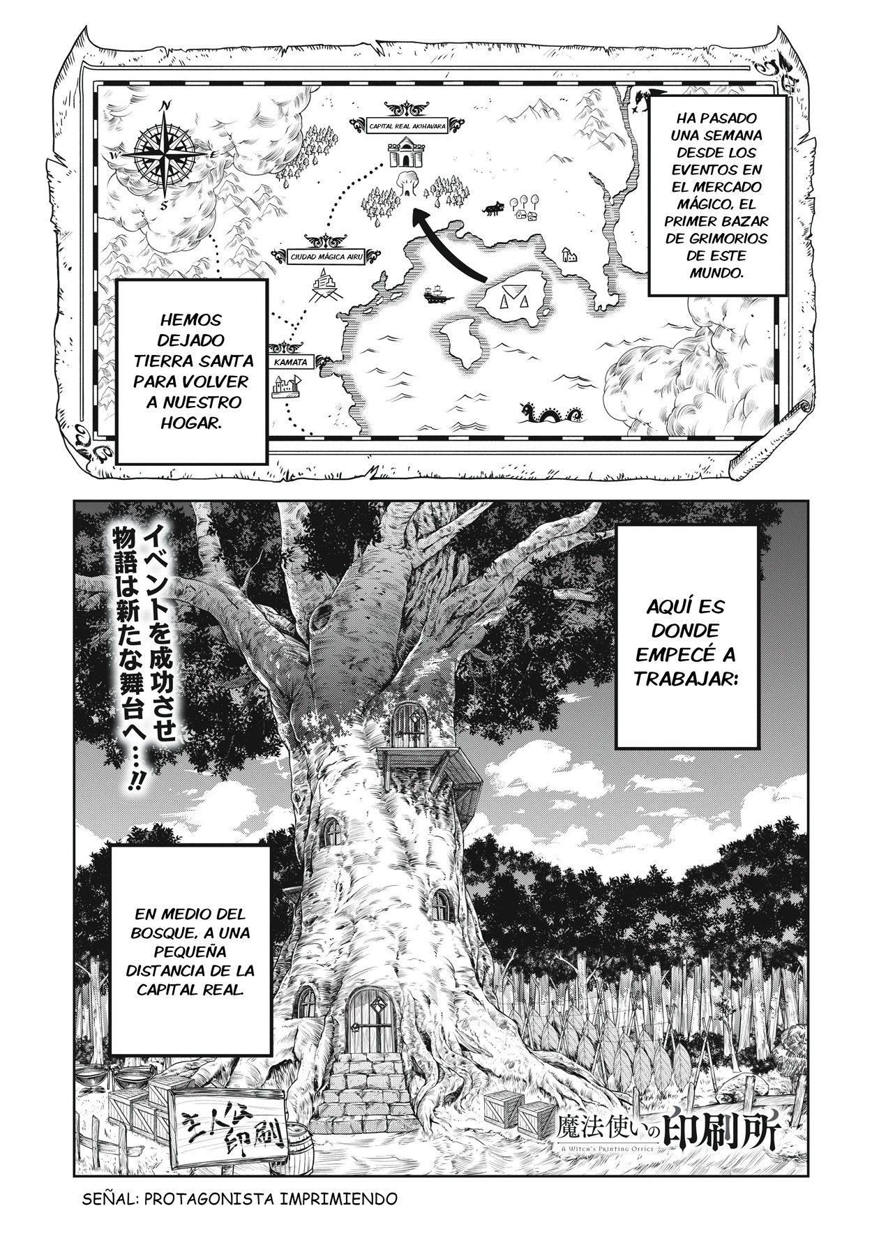 Read Mahoutsukai no Insatsujo ES Manga Online