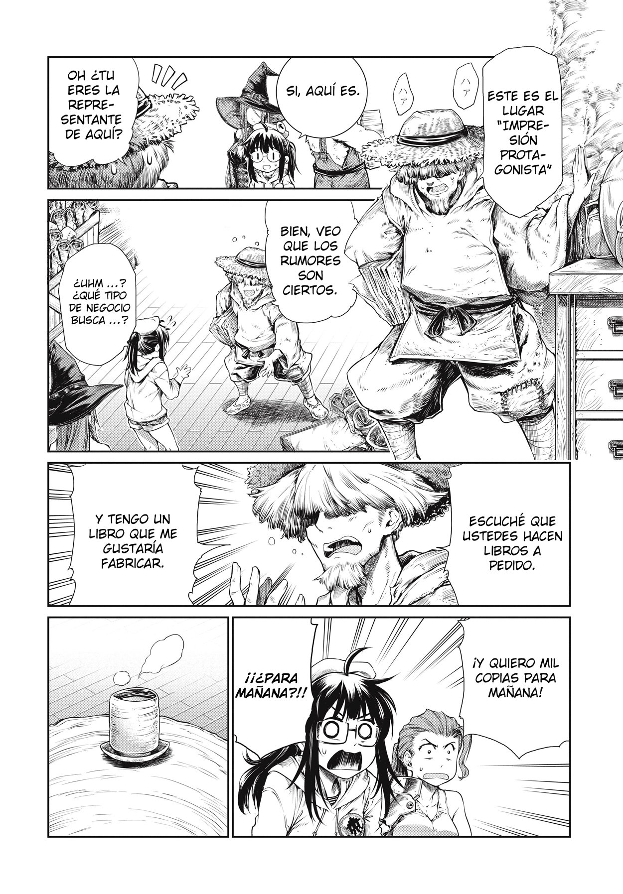 Read Mahoutsukai no Insatsujo ES Manga Online
