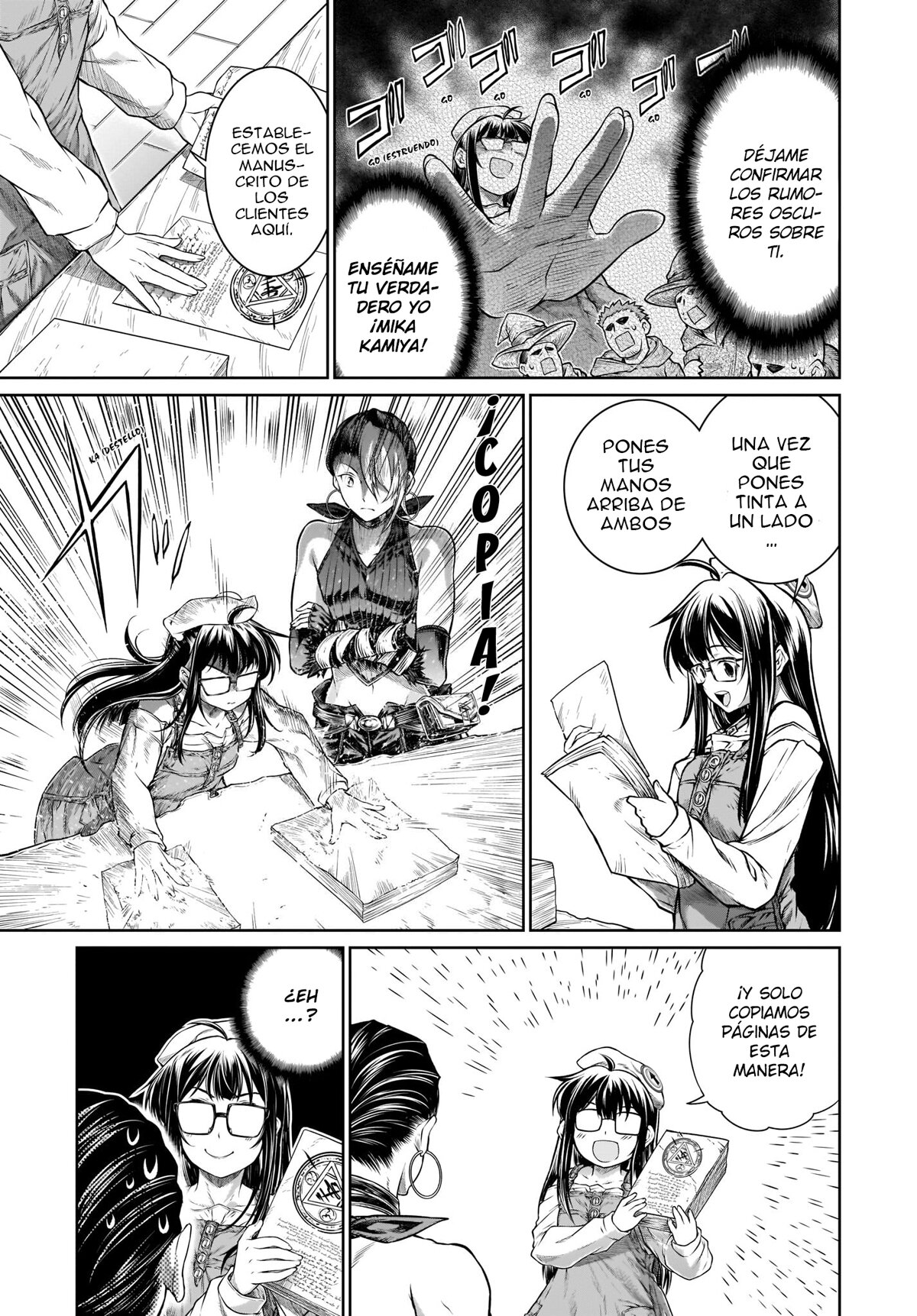 Read Mahoutsukai no Insatsujo ES Manga Online