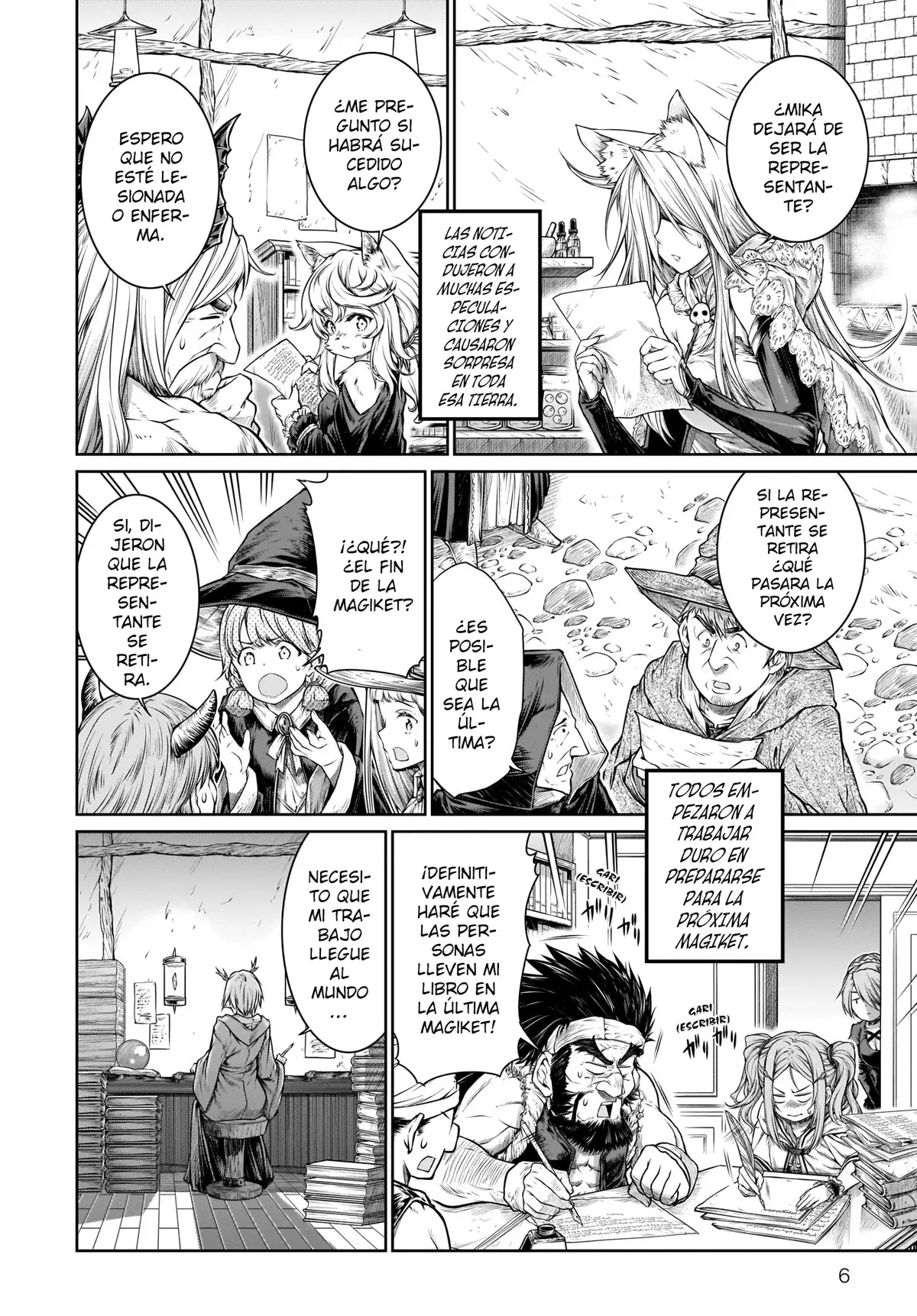 Read Mahoutsukai no Insatsujo ES Manga Online
