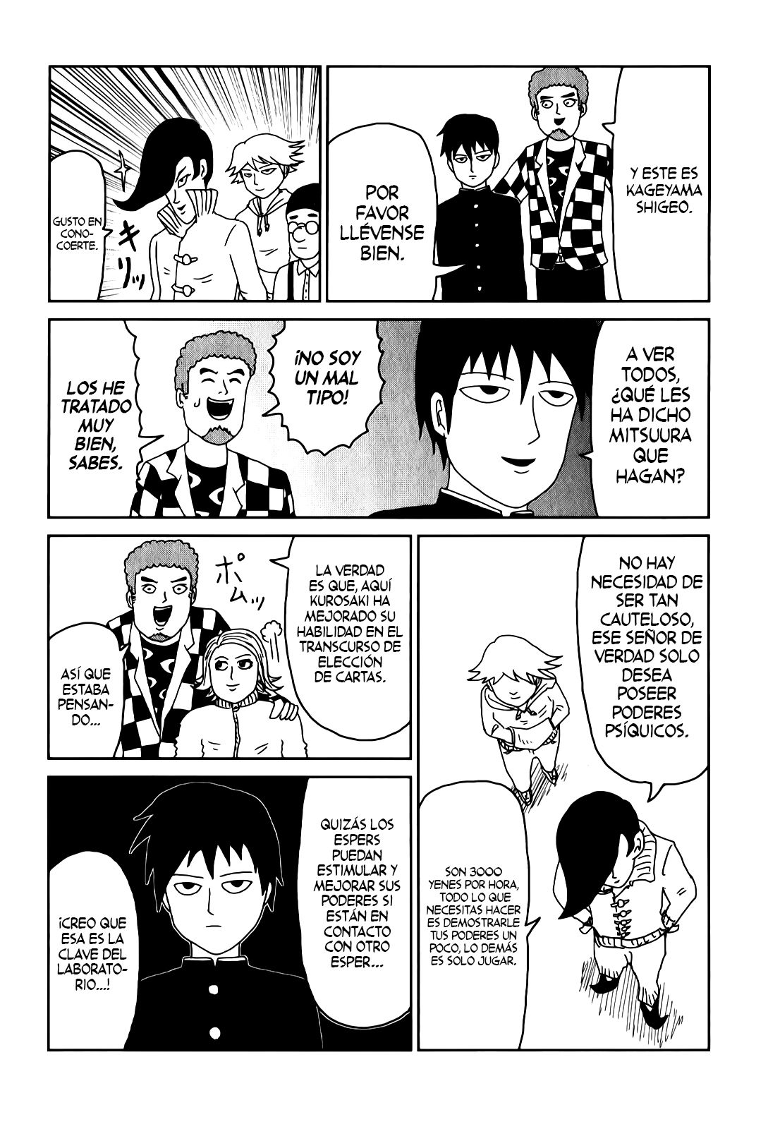Read Mob Psycho 100 ES Manga Online
