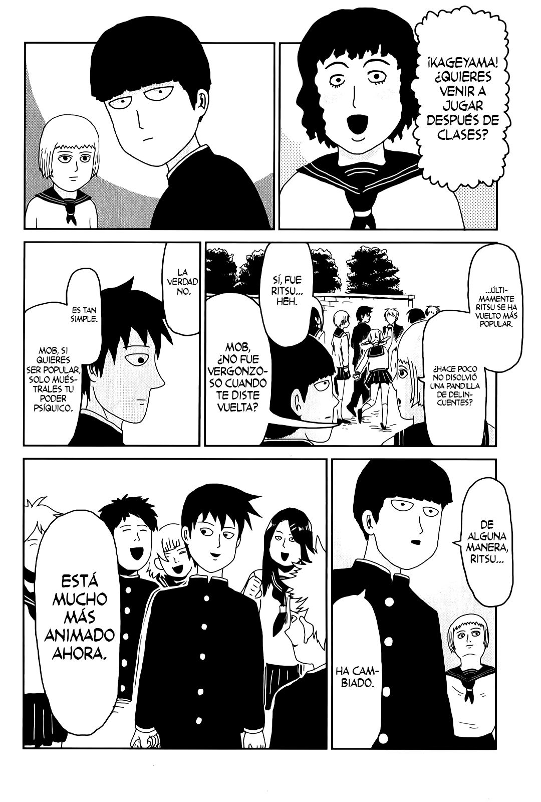 Read Mob Psycho 100 ES Manga Online