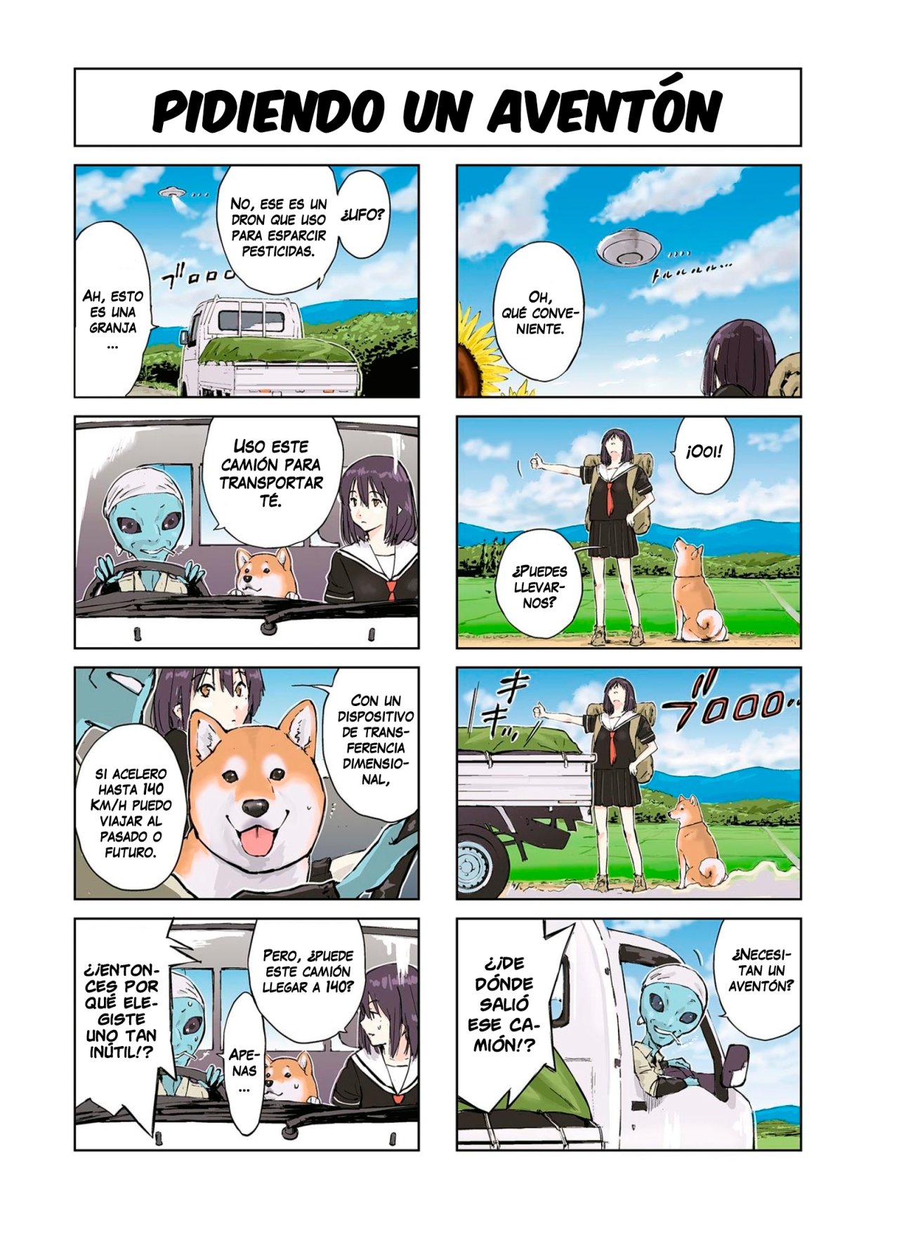 Read Sekai no Owari ni Shiba Inu to ES Manga Online
