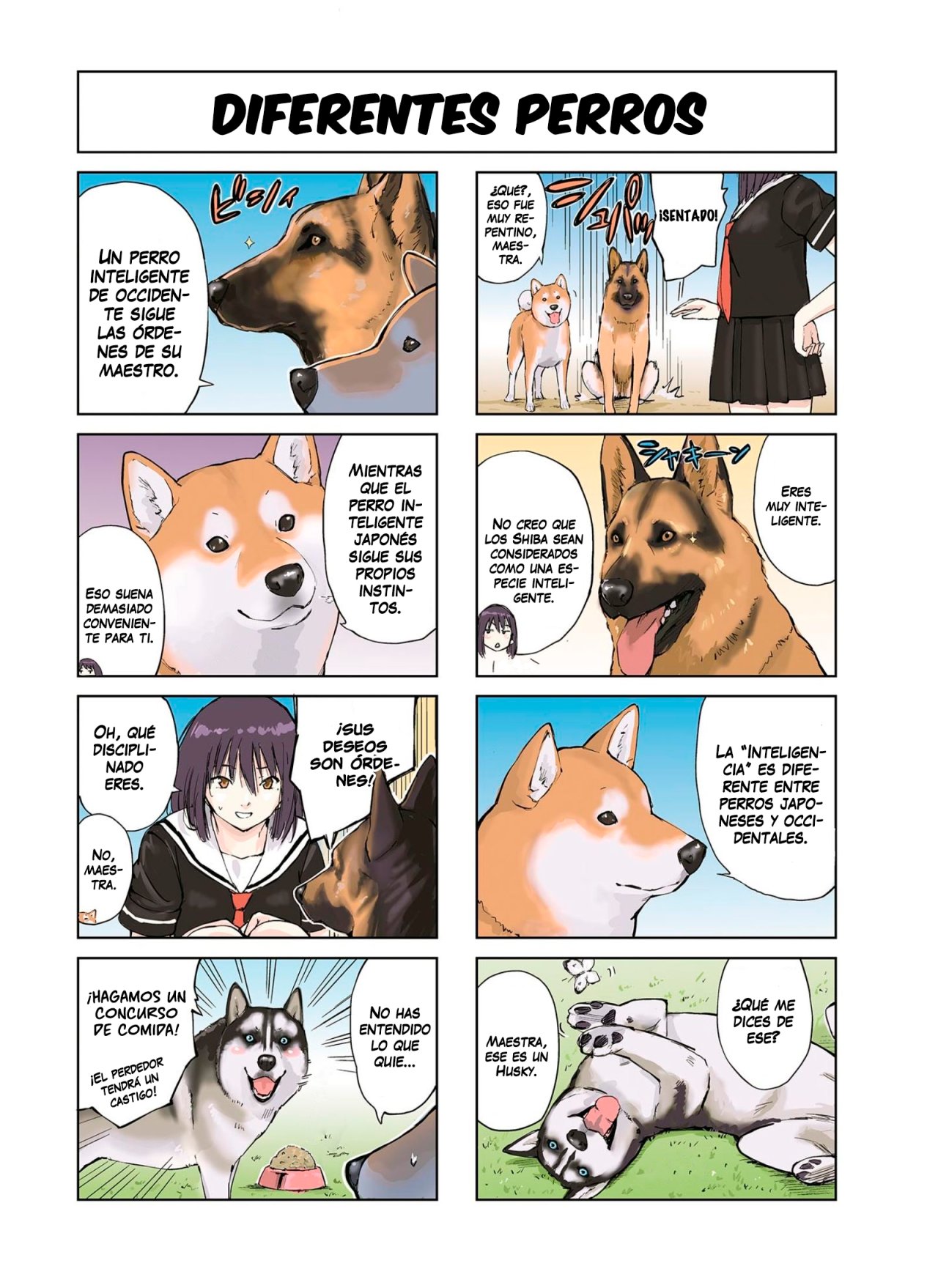 Read Sekai no Owari ni Shiba Inu to ES Manga Online