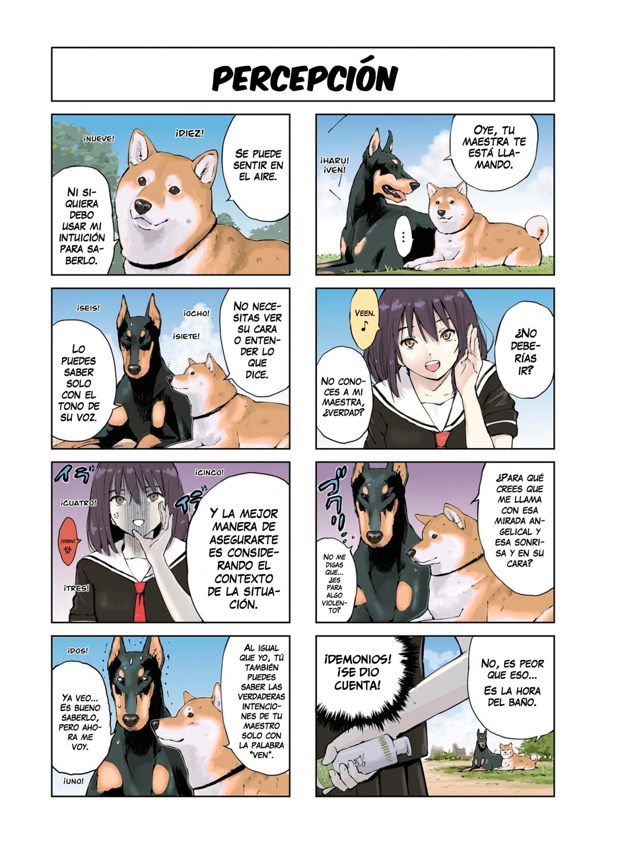 Read Sekai no Owari ni Shiba Inu to ES Manga Online
