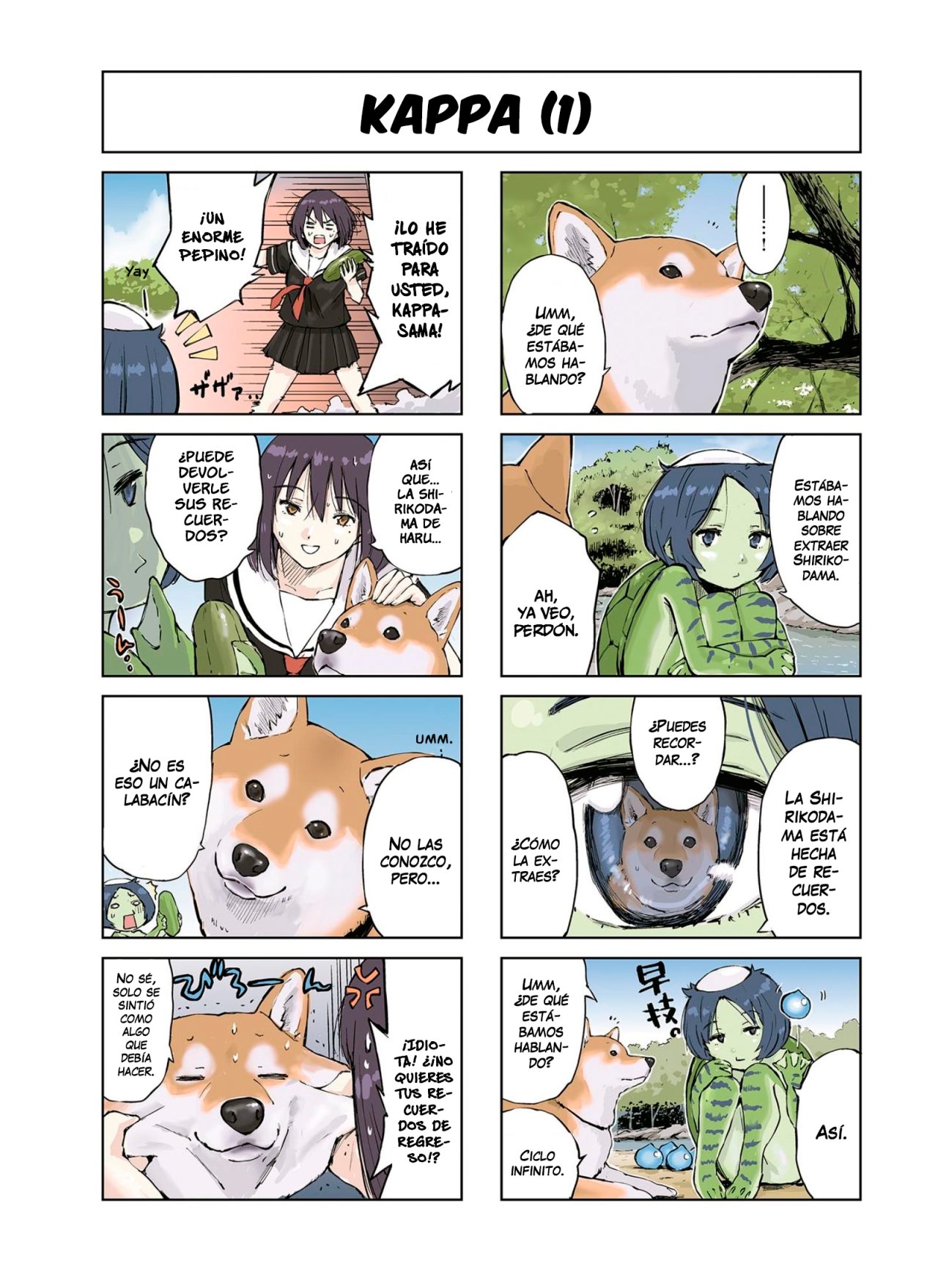 Read Sekai no Owari ni Shiba Inu to ES Manga Online