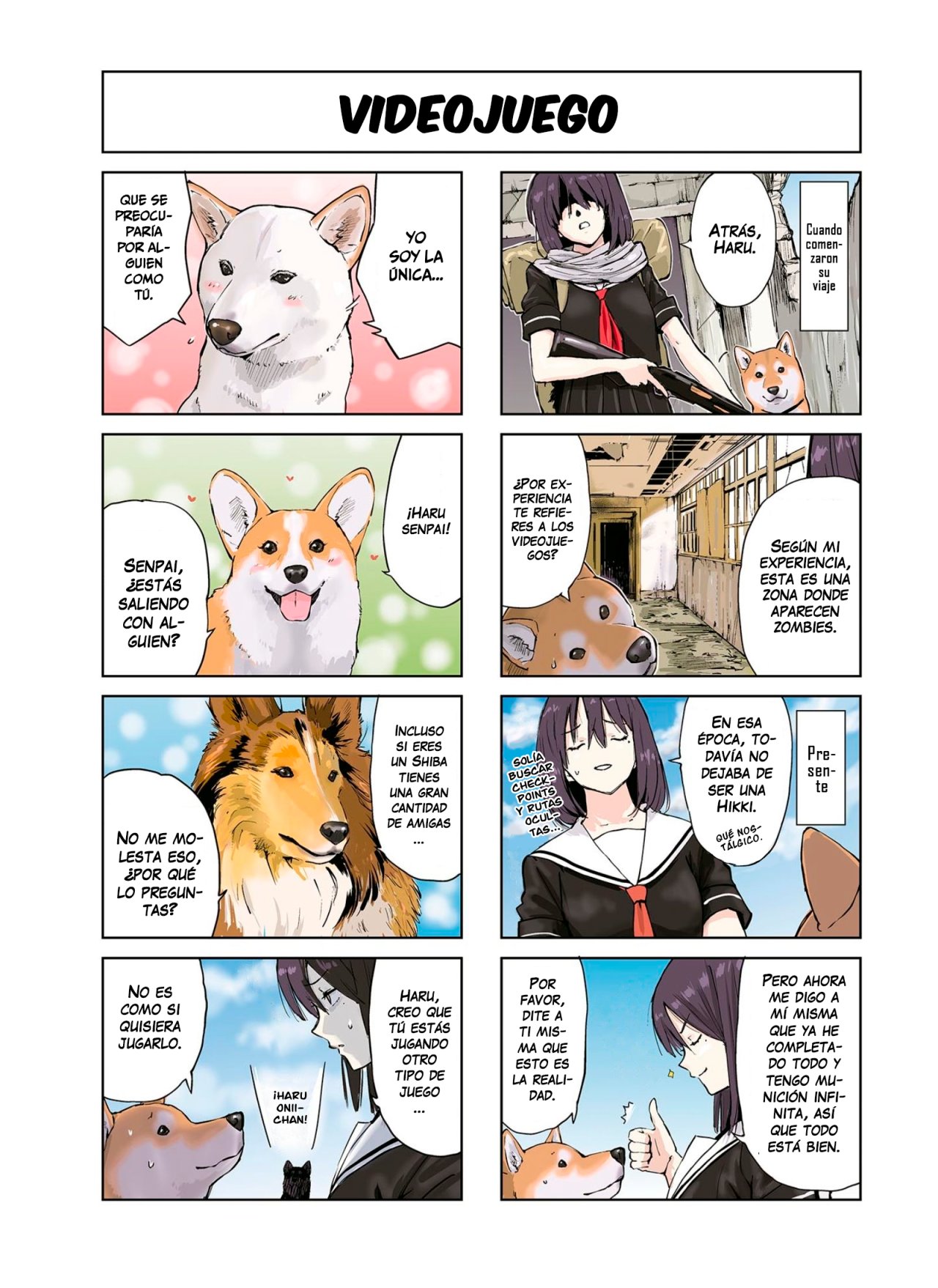 Read Sekai no Owari ni Shiba Inu to ES Manga Online