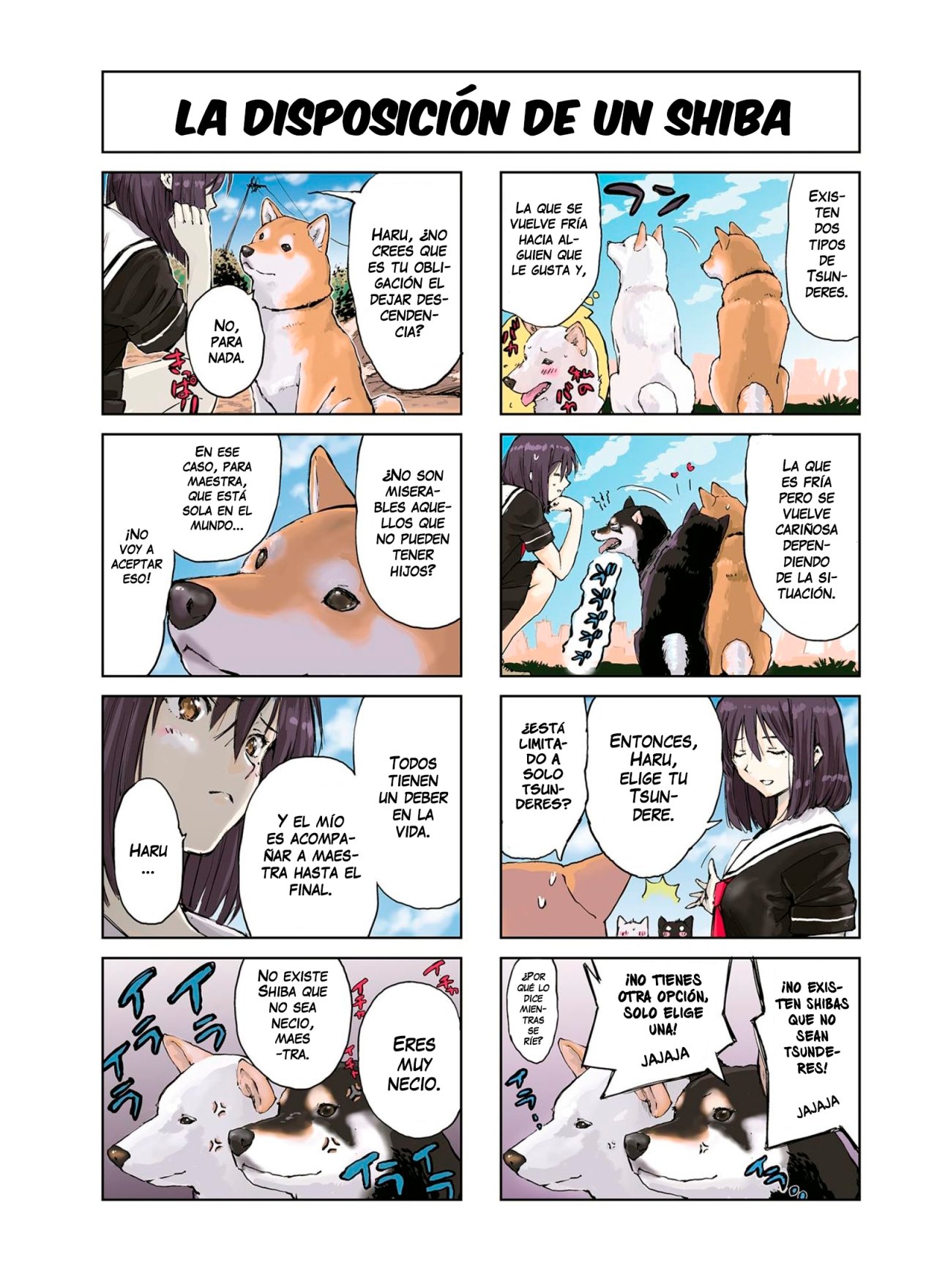 Read Sekai no Owari ni Shiba Inu to ES Manga Online