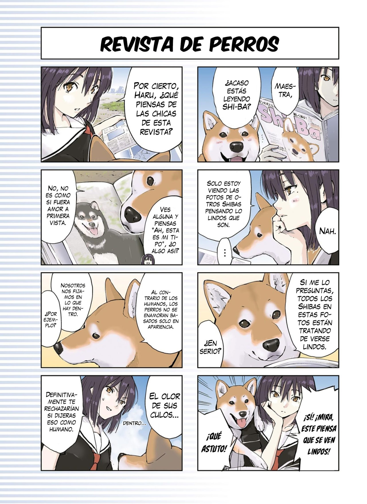 Read Sekai no Owari ni Shiba Inu to ES Manga Online