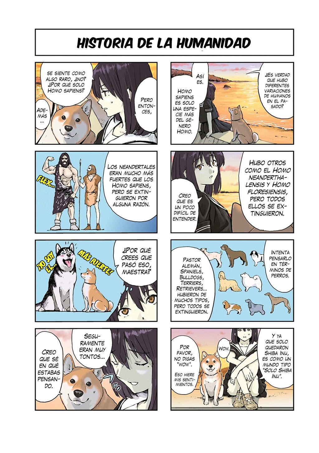 Read Sekai no Owari ni Shiba Inu to ES Manga Online