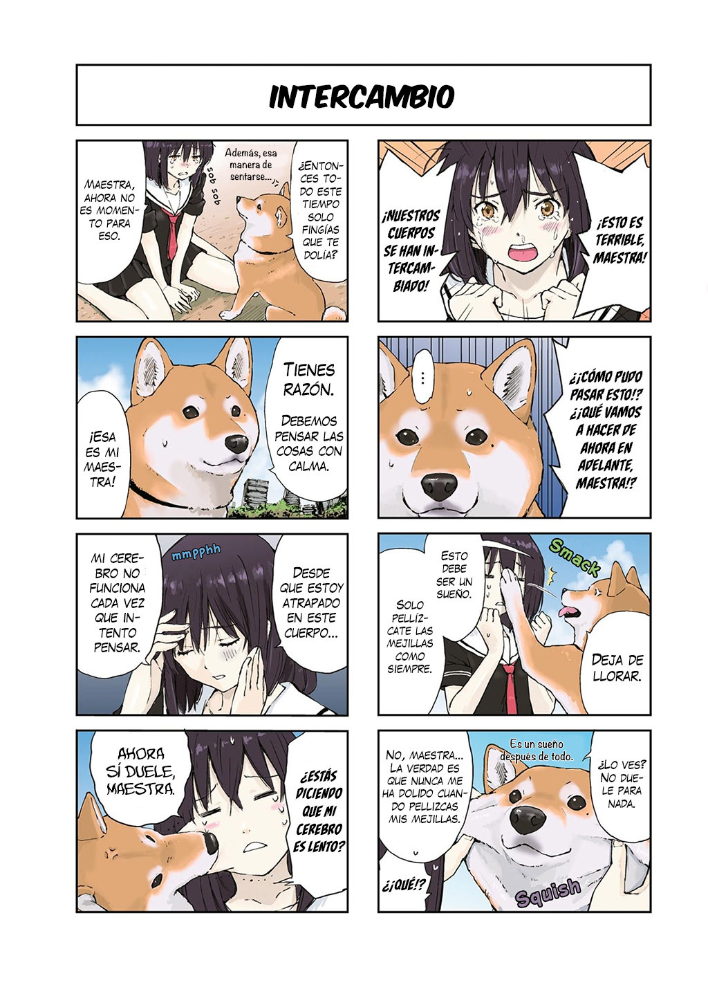 Read Sekai no Owari ni Shiba Inu to ES Manga Online
