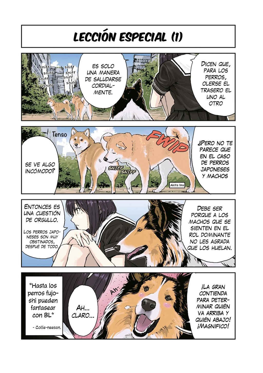 Read Sekai no Owari ni Shiba Inu to ES Manga Online