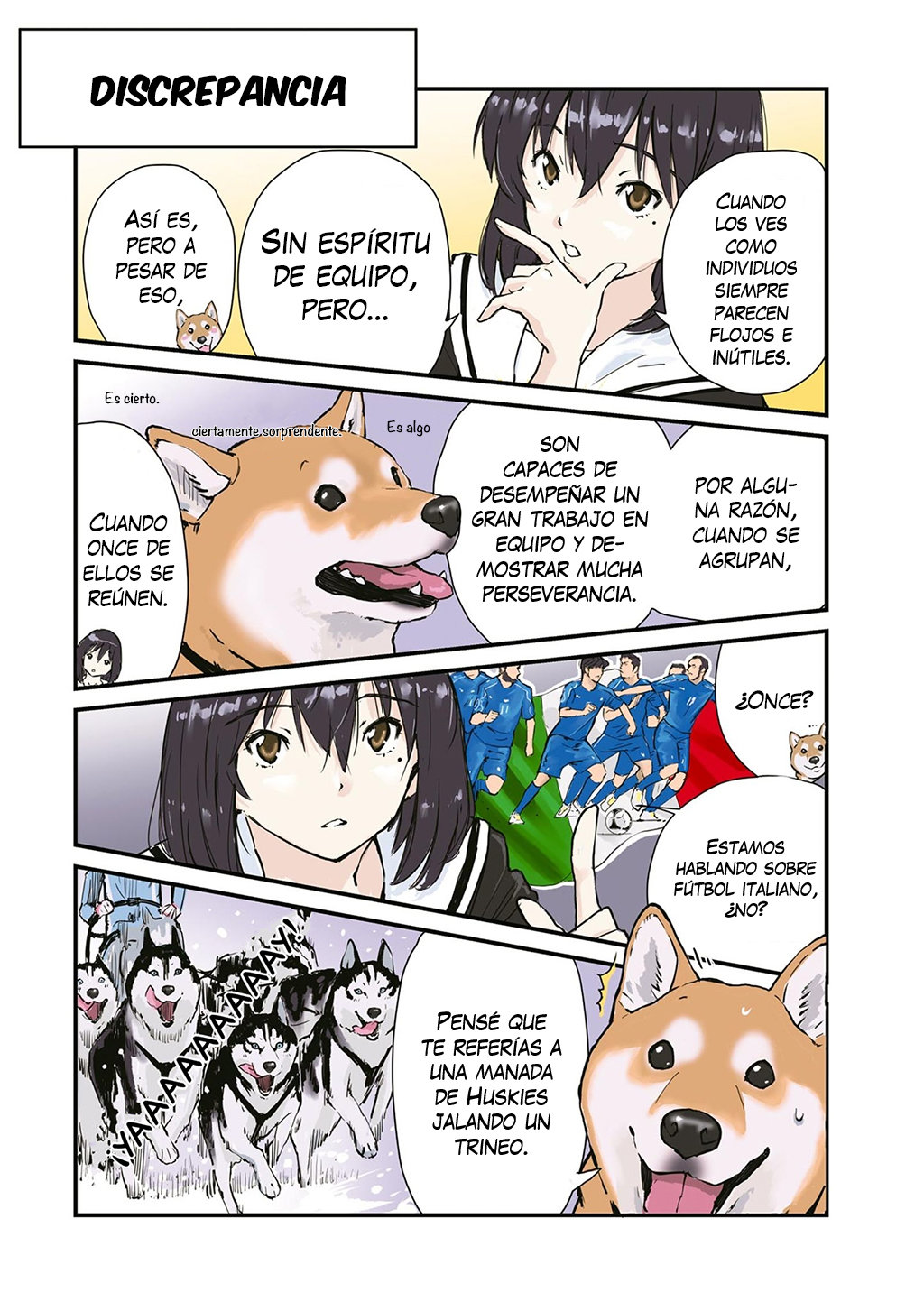 Read Sekai no Owari ni Shiba Inu to ES Manga Online