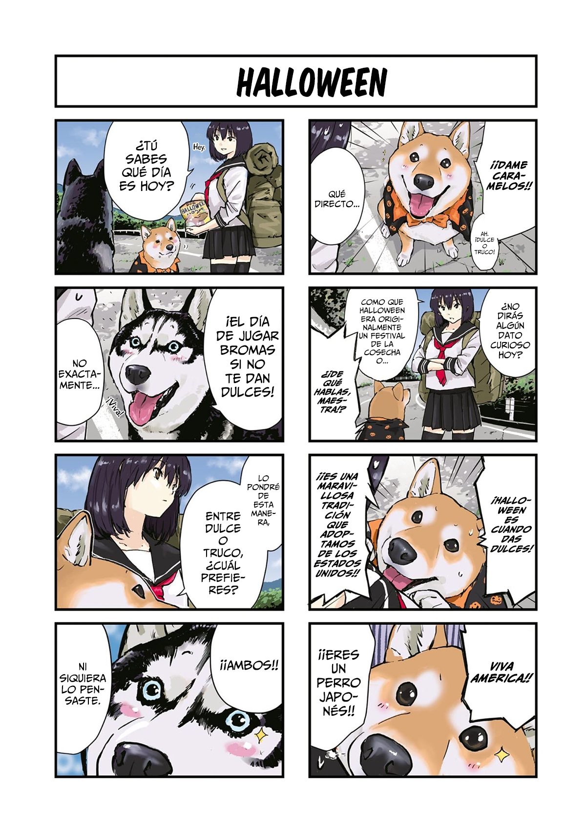 Read Sekai no Owari ni Shiba Inu to ES Manga Online
