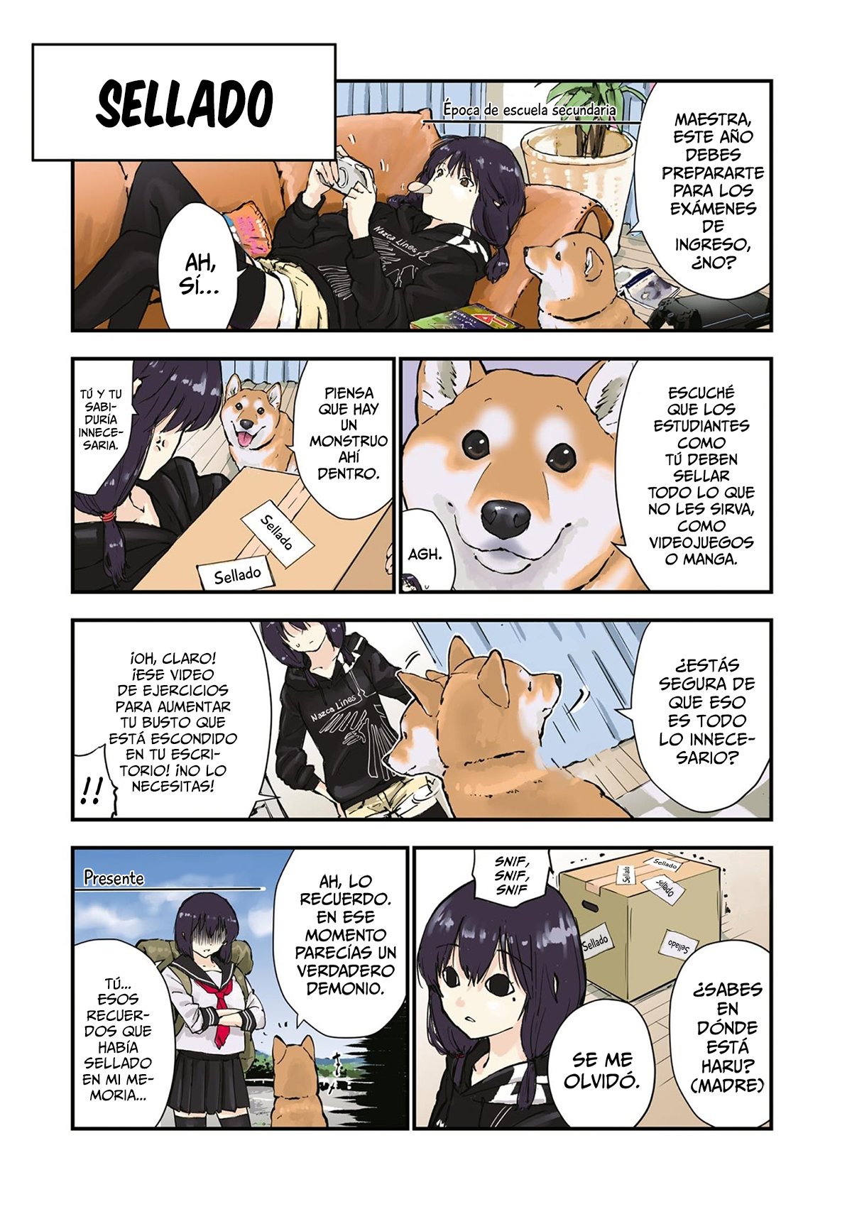 Read Sekai no Owari ni Shiba Inu to ES Manga Online