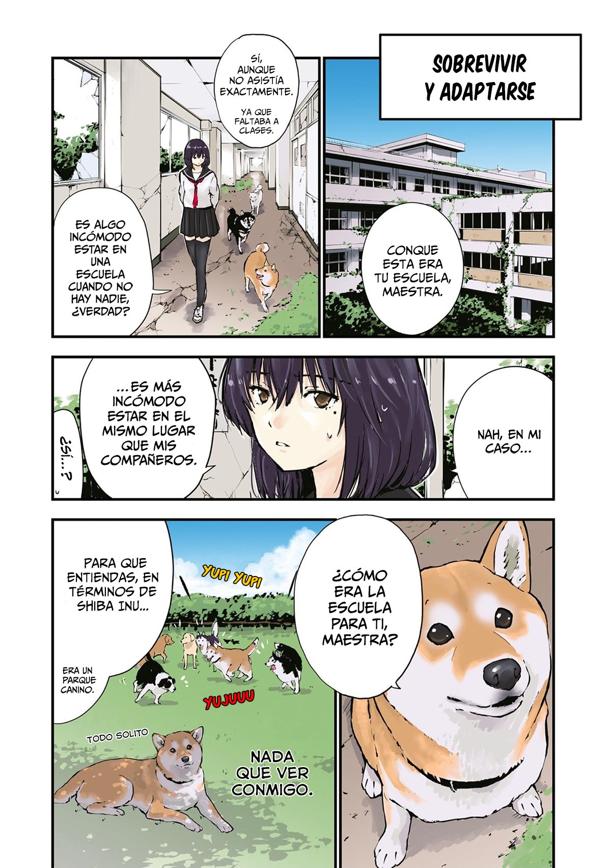Read Sekai no Owari ni Shiba Inu to ES Manga Online