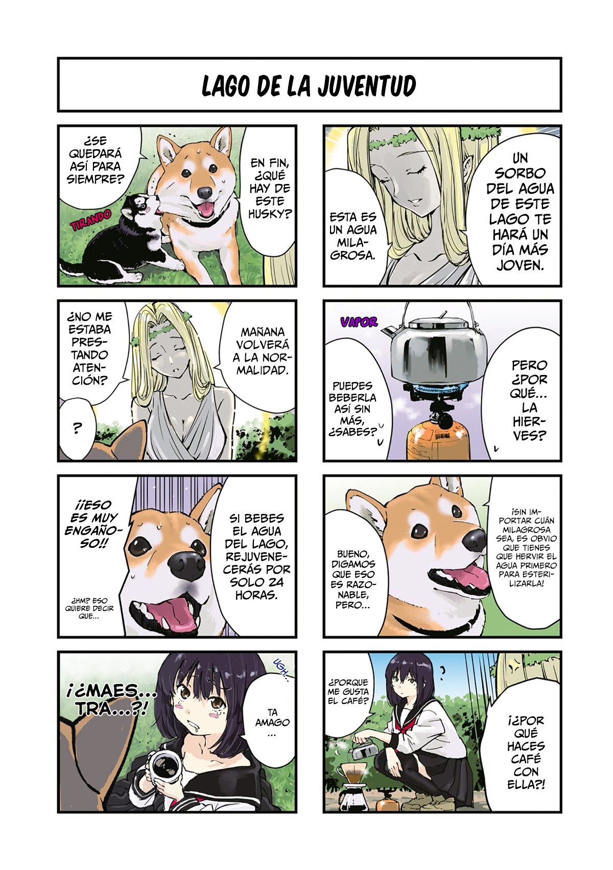Read Sekai no Owari ni Shiba Inu to ES Manga Online