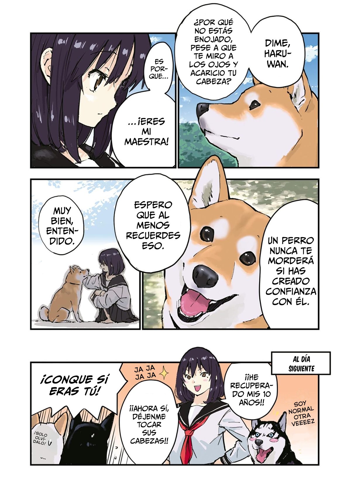 Read Sekai no Owari ni Shiba Inu to ES Manga Online