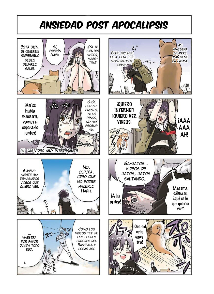 Read Sekai no Owari ni Shiba Inu to ES Manga Online
