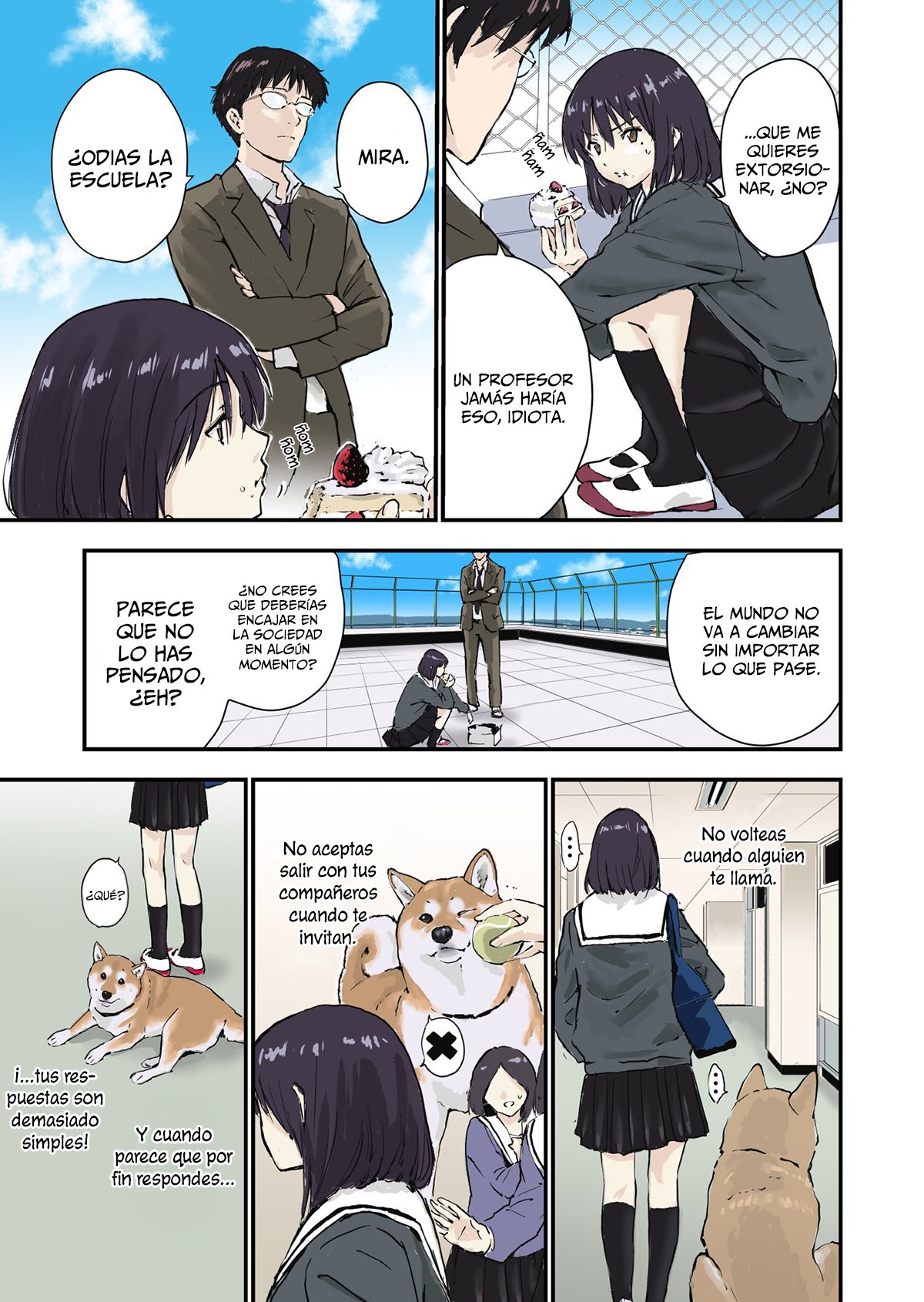 Read Sekai no Owari ni Shiba Inu to ES Manga Online