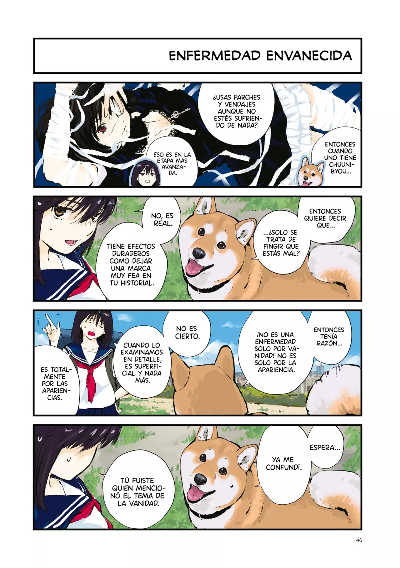 Read Sekai no Owari ni Shiba Inu to ES Manga Online