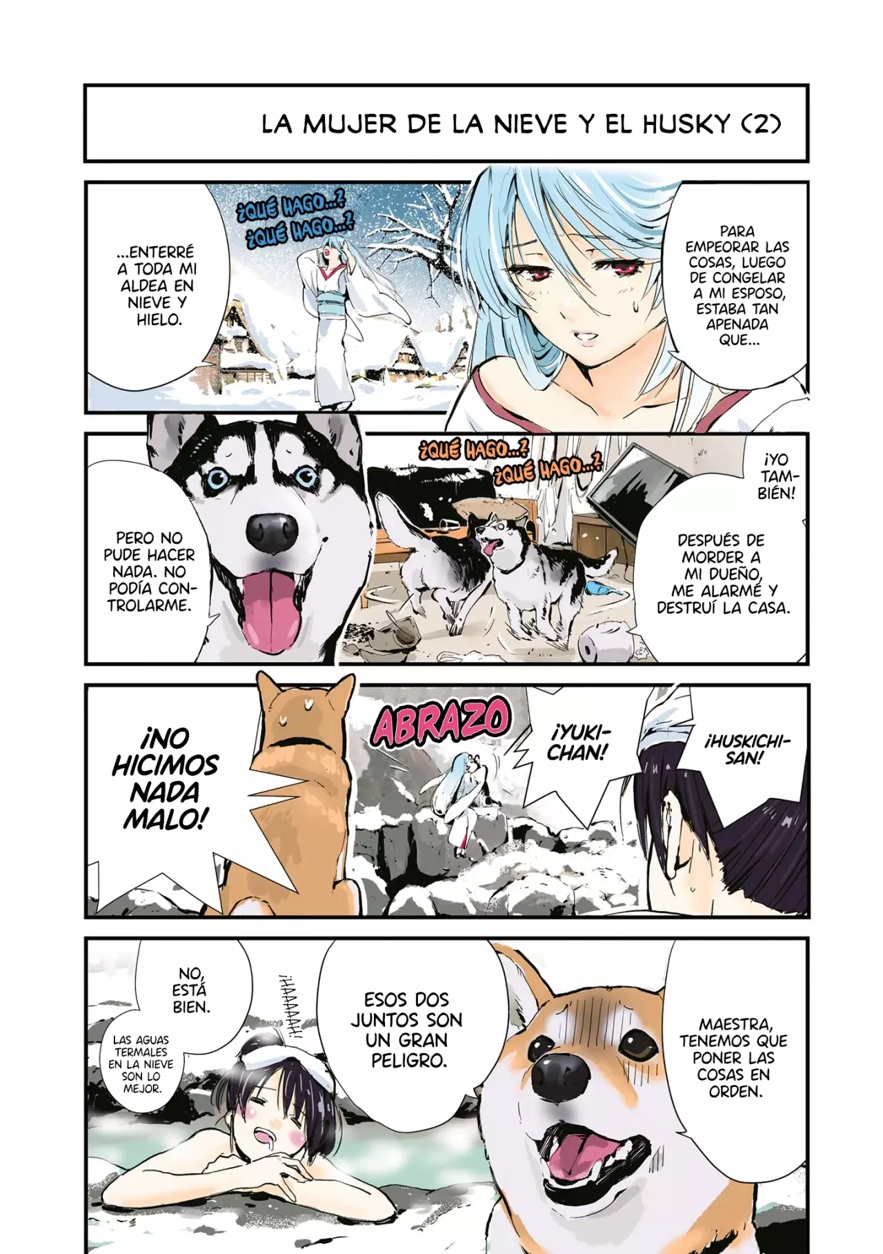 Read Sekai no Owari ni Shiba Inu to ES Manga Online