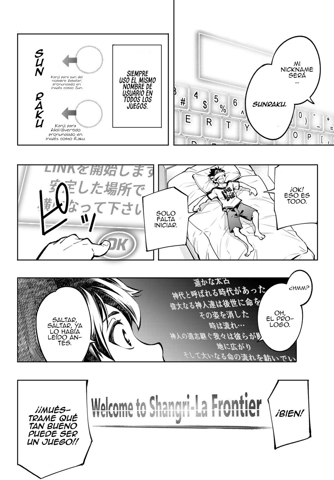 Read Shangri-La Frontier_ Shitty Games Hunter Challenges Godly Game  ES Manga Online