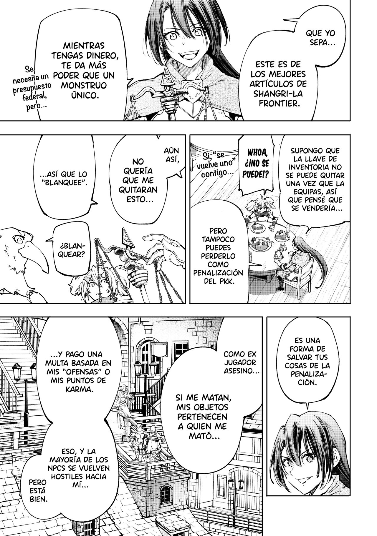 Read Shangri-La Frontier_ Shitty Games Hunter Challenges Godly Game  ES Manga Online