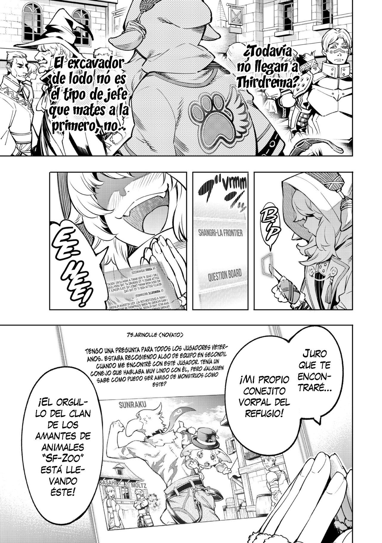 Read Shangri-La Frontier_ Shitty Games Hunter Challenges Godly Game  ES Manga Online