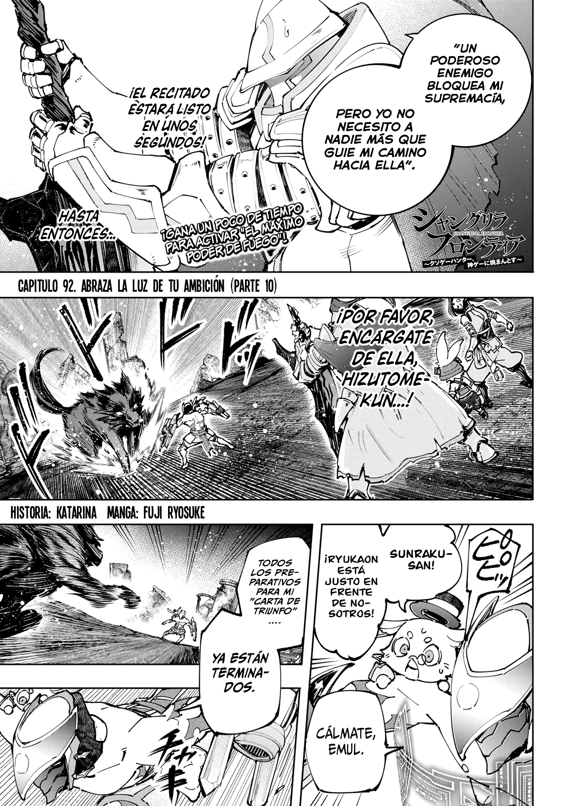 Read Shangri-La Frontier_ Shitty Games Hunter Challenges Godly Game  ES Manga Online