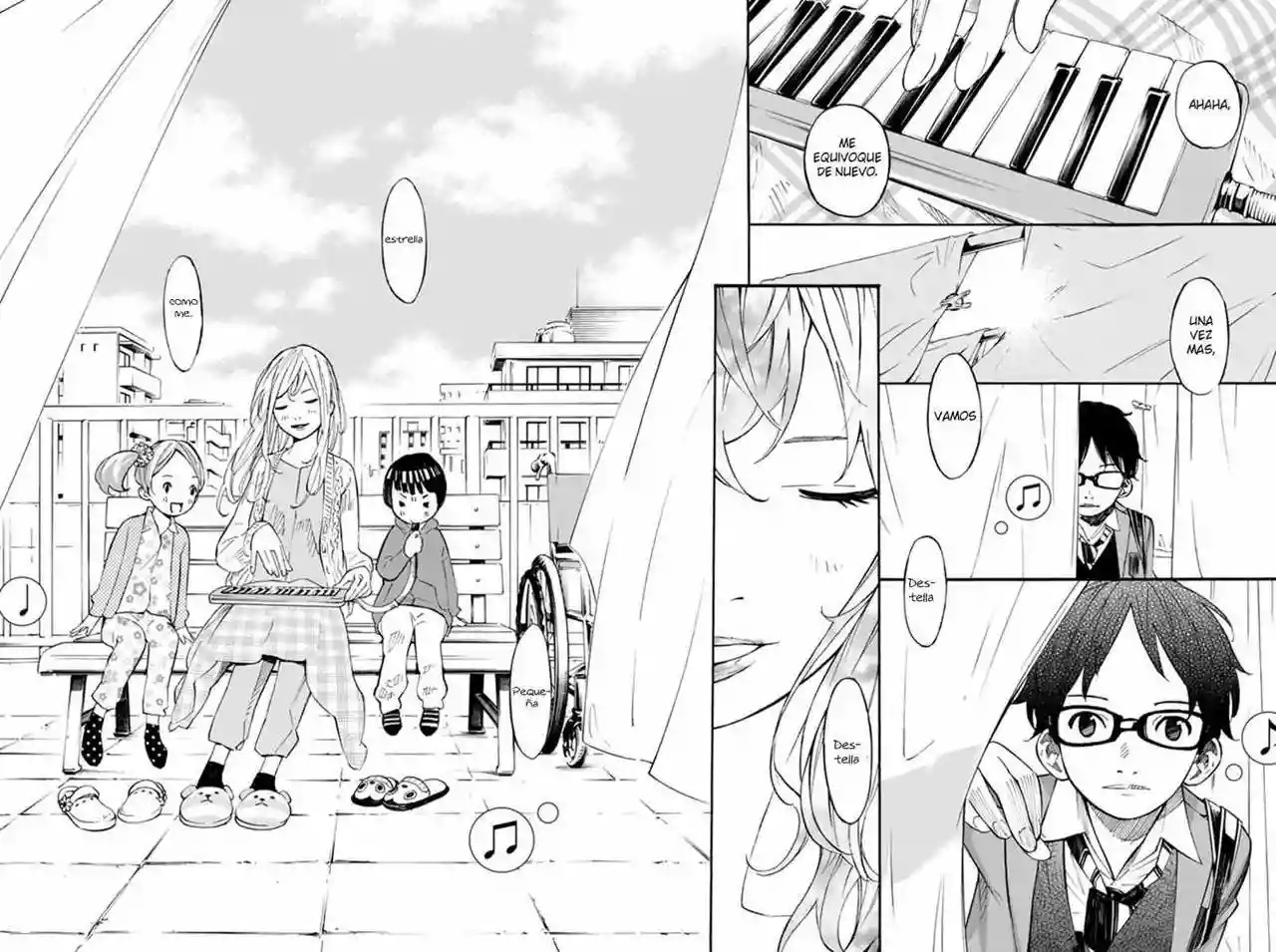 Read Shigatsu wa Kimi no Uso ES Manga Online
