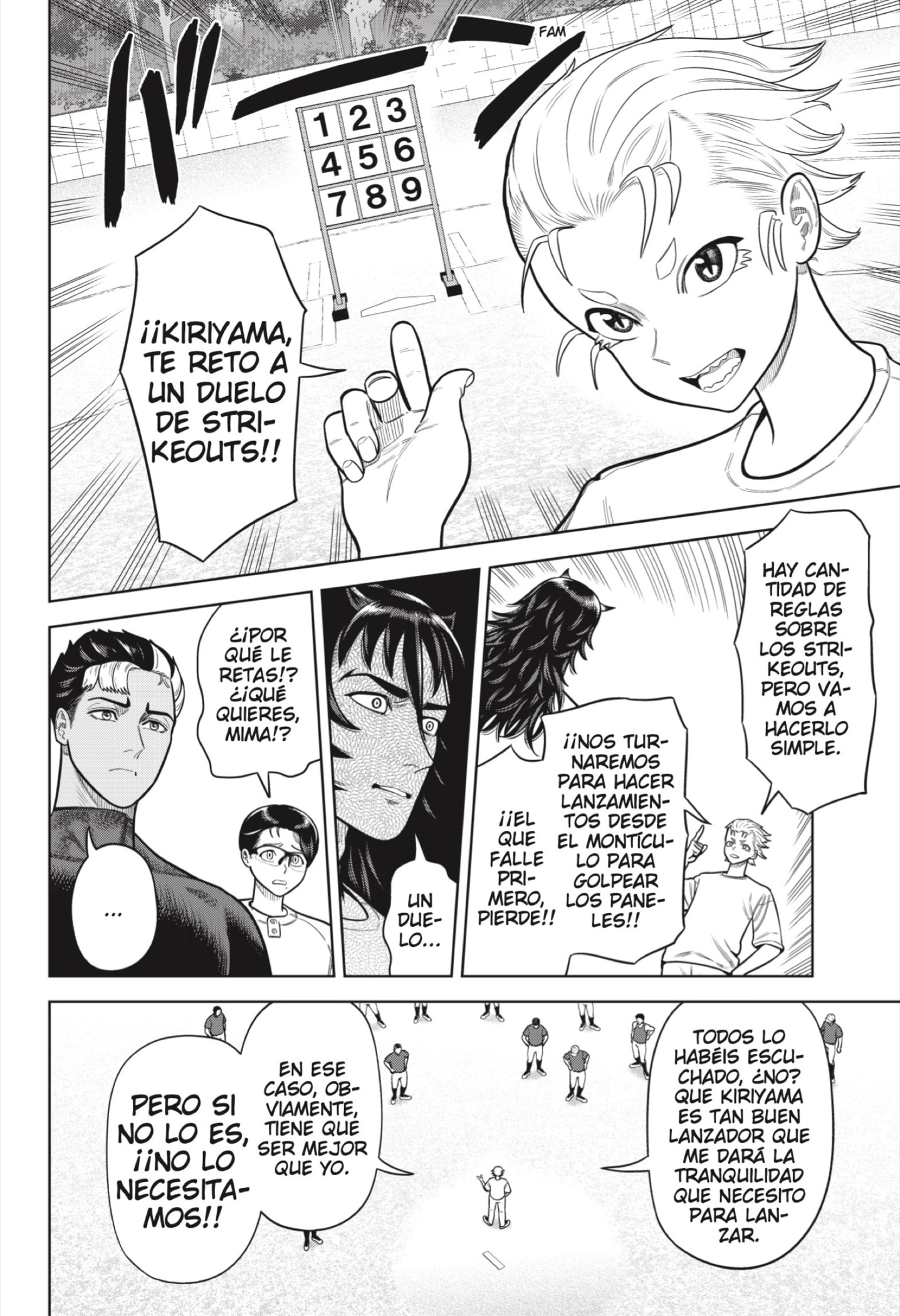 Read Strikeout Pitch ES Manga Online