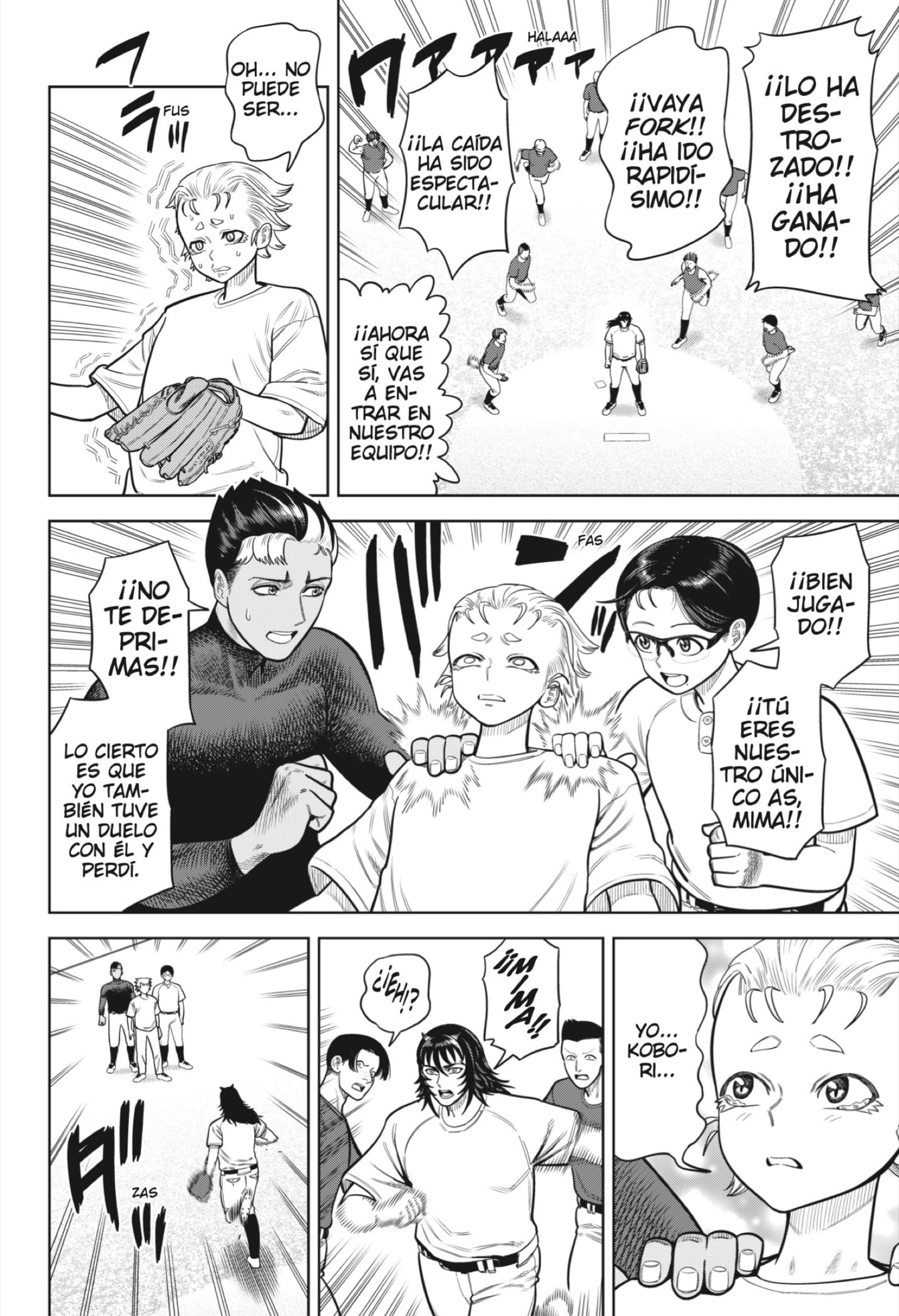 Read Strikeout Pitch ES Manga Online