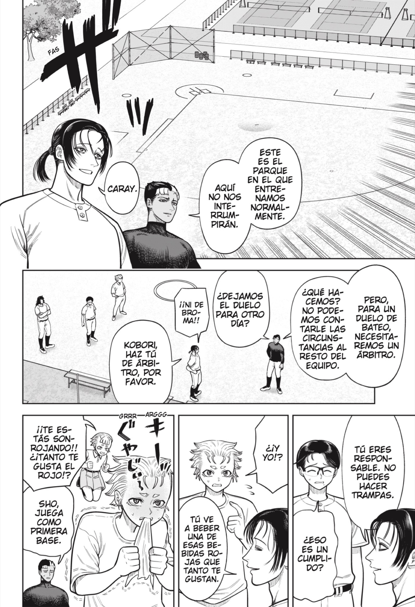 Read Strikeout Pitch ES Manga Online