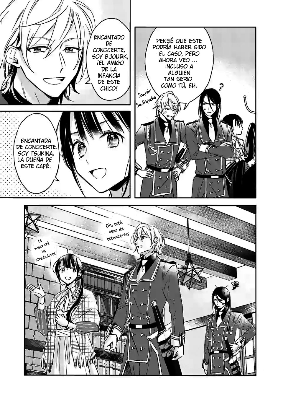 Read The Savior's Book Café in Another World ES Manga Online