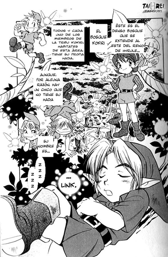 Read The legend of zelda - Ocarina of time ES Manga Online