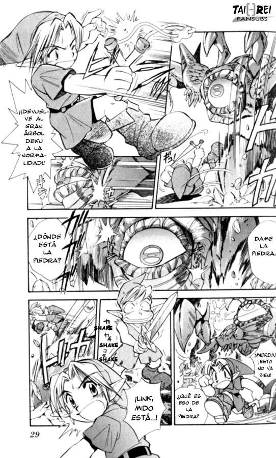 Read The legend of zelda - Ocarina of time ES Manga Online