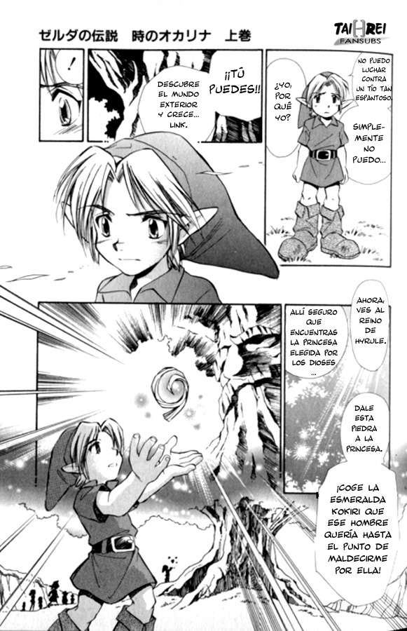 Read The legend of zelda - Ocarina of time ES Manga Online
