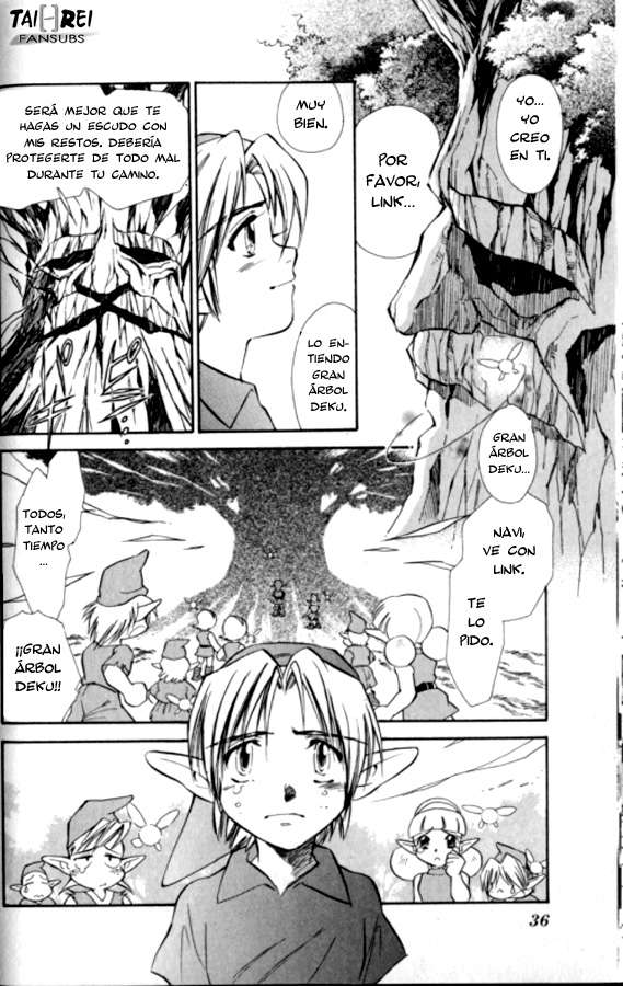 Read The legend of zelda - Ocarina of time ES Manga Online