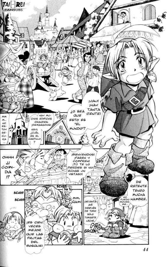 Read The legend of zelda - Ocarina of time ES Manga Online