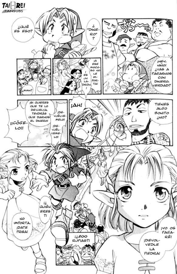 Read The legend of zelda - Ocarina of time ES Manga Online