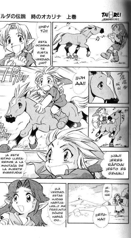 Read The legend of zelda - Ocarina of time ES Manga Online