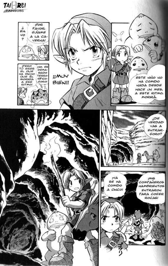 Read The legend of zelda - Ocarina of time ES Manga Online