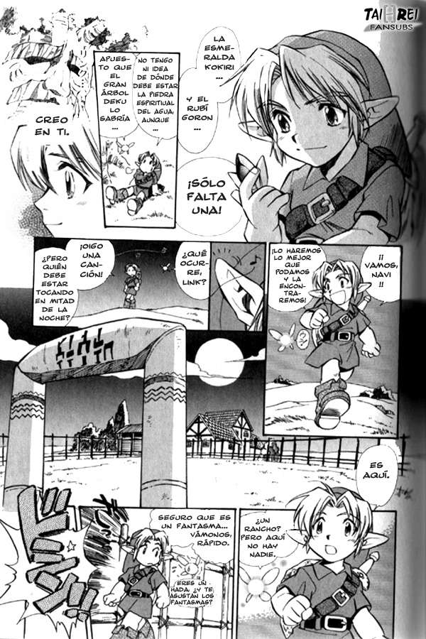 Read The legend of zelda - Ocarina of time ES Manga Online